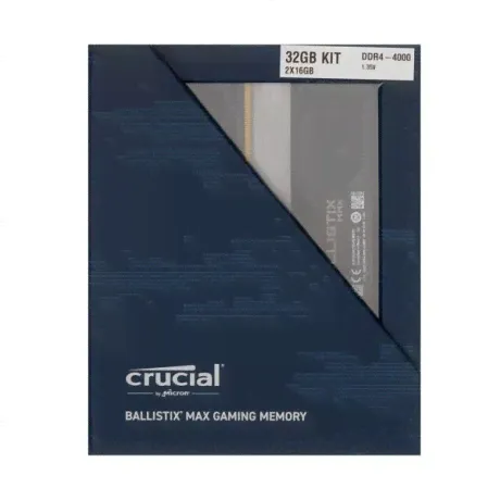 Память оперативная DDR4 Crucial Ballistix Max 32Gb (8Gbx4) 4000MHz (BLM2K16G40C18U4B)