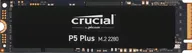 SSD CRUCIAL 1Тб M.2 PCIe Gen4 NVMe Скорость записи 5000 Мб/сек. Скорость чтения 6600 Мб/сек. TBW 600 Тб CT1000P5PSSD8