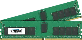 Модуль памяти Crucial CT2K16G4RFS424A 32GB Kit (16GBx2) DDR4-2400 DDR4 PC4-19200 • CL=17 • Single Ranked • x4 based • Registered • ECC