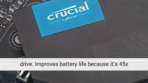 Crucial BX500 2TB 3D NAND SATA 2.5 Inch Internal SSD