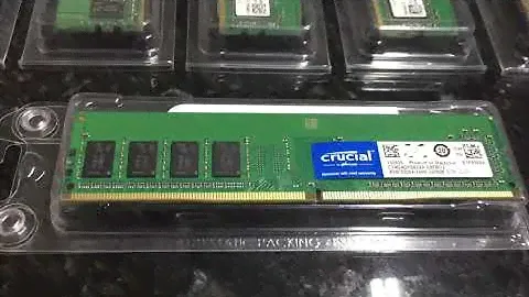 MEMÓRIA CRUCIAL DDR4 4GB 2400MHZ