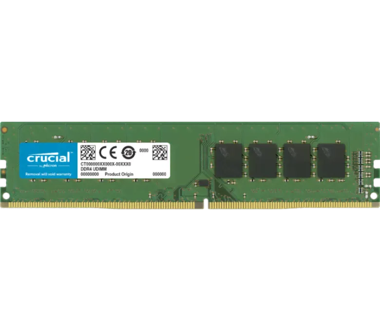 Модуль памяти DDR4 8Gb PC25600 3200MHz CRUCIAL (CT8G4DFRA32A)