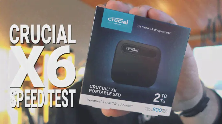 Crucial X6 2TB External SSD Speed Test: How Fast is It?