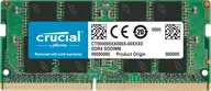 Память DDR4 SODIMM 8Gb, 3200MHz Crucial (CT8G4SFRA32A)