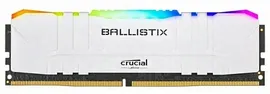 DIMM DDR4 8192Mb PC4-25600 3200МГц Crucial Ballistix RGB White CL16 1.35V BL8G32C16U4WL
