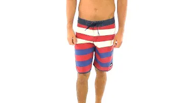 Quiksilver Men's Cypher Brigg / Scallop Board Shorts | SwimOutlet.com