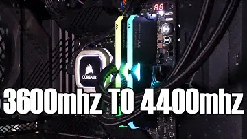 DDR4 3600mhz to 4400mhz Beginner Overclocking Guide