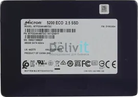 Накопитель SSD Crucial Micron 5200ECO 480GB SATA 2.5" TCG Disabled Enterprise Solid State Drive