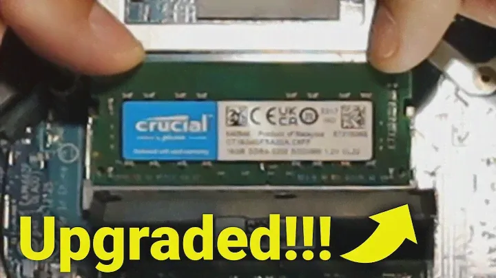 Dell G15 Laptop Memory Upgrade - Crucial CT16G4SFRA32A