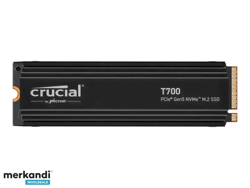 Твердотельный накопитель Crucial Micron T700 PCIe M.2 NVME Gen5 CT4000T700SSD5 емкостью 4 ТБ