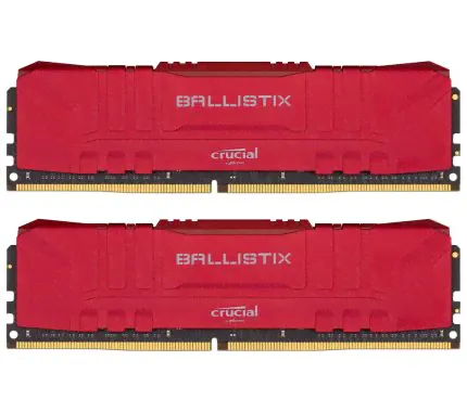 Модуль памяти Crucial 32Gb (2x16Gb) 3200MHz DDR4 Ballistix Red (BL2K16G32C16U4R)-0