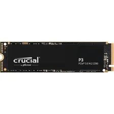 Диск SSD Crucial P3 M.2 2280 4 ТБ PCIe 3.0 NVMe x4, CT4000P3SSD8