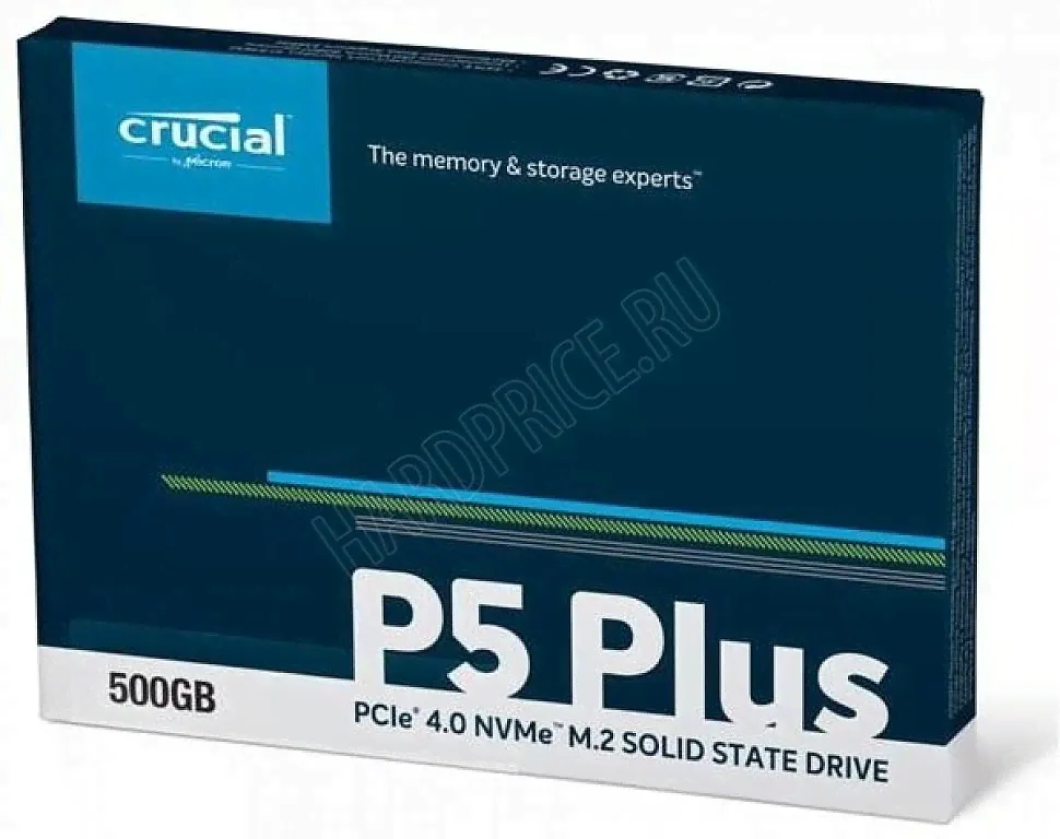 Твердотельный накопитель SSD 500Gb Crucial P5 Plus CT500P5PSSD8 NVMe M.2