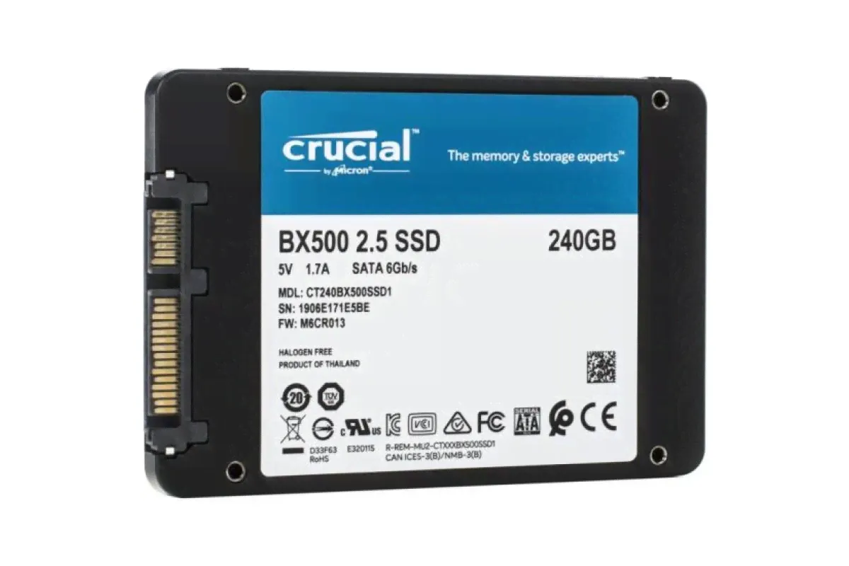 SSD Crucial BX500 240GB 2.5'' SATA 3D NAND (CT240BX500SSD1)-1