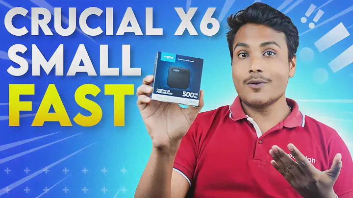 THIS IS FAST!! | Crucial X6 500GB External SSD Review | Clarion Computers