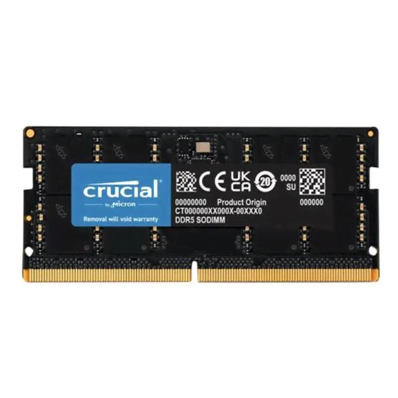 Crucial CT16G56C46S5 16GB 262-Pin DDR5 RAM PC5-44800 SO-DIMM 5600 | Brand New 3 years Warranty