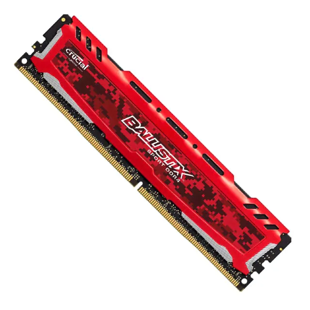 Модуль памяти CRUCIAL Ballistix Sport LT BLS8G4D26BFSEK DDR4 - 8Гб 2666, DIMM, Ret