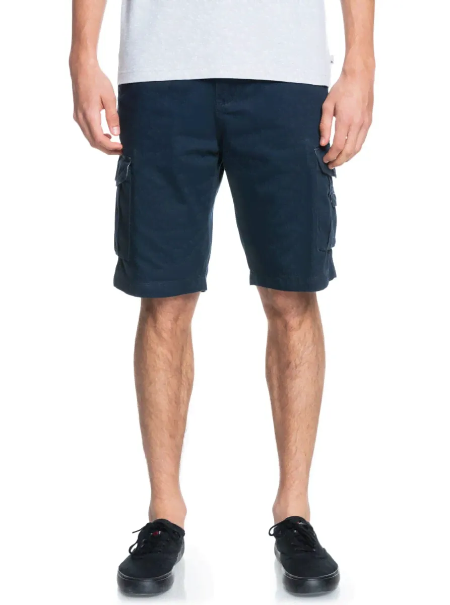 Шорты QUIKSILVER Crucial Battle Navy Blazer-0