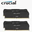 Crucial Оперативная память Ballistix Black DDR4 3200 МГц 4x16 ГБ (BL16G32C16U4B)