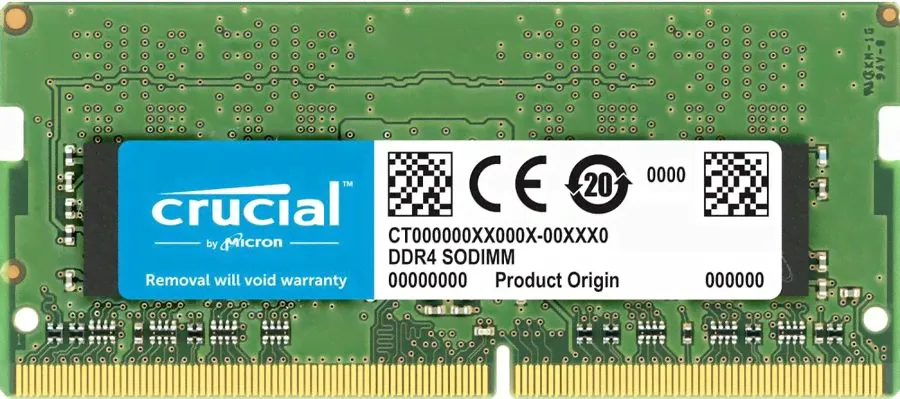 Оперативная память Crucial 16GB DDR4-2666 SODIMM (CT16G4SFD8266)