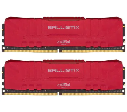 Модуль памяти Crucial 32Gb (2x16Gb) 3200MHz DDR4 Ballistix Red (BL2K16G32C16U4R)-1
