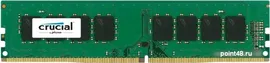Память DDR4 4Gb 2666MHz Crucial CT4G4DFS8266 RTL PC4-21300 CL19 DIMM 288-pin 1.2В kit single rank