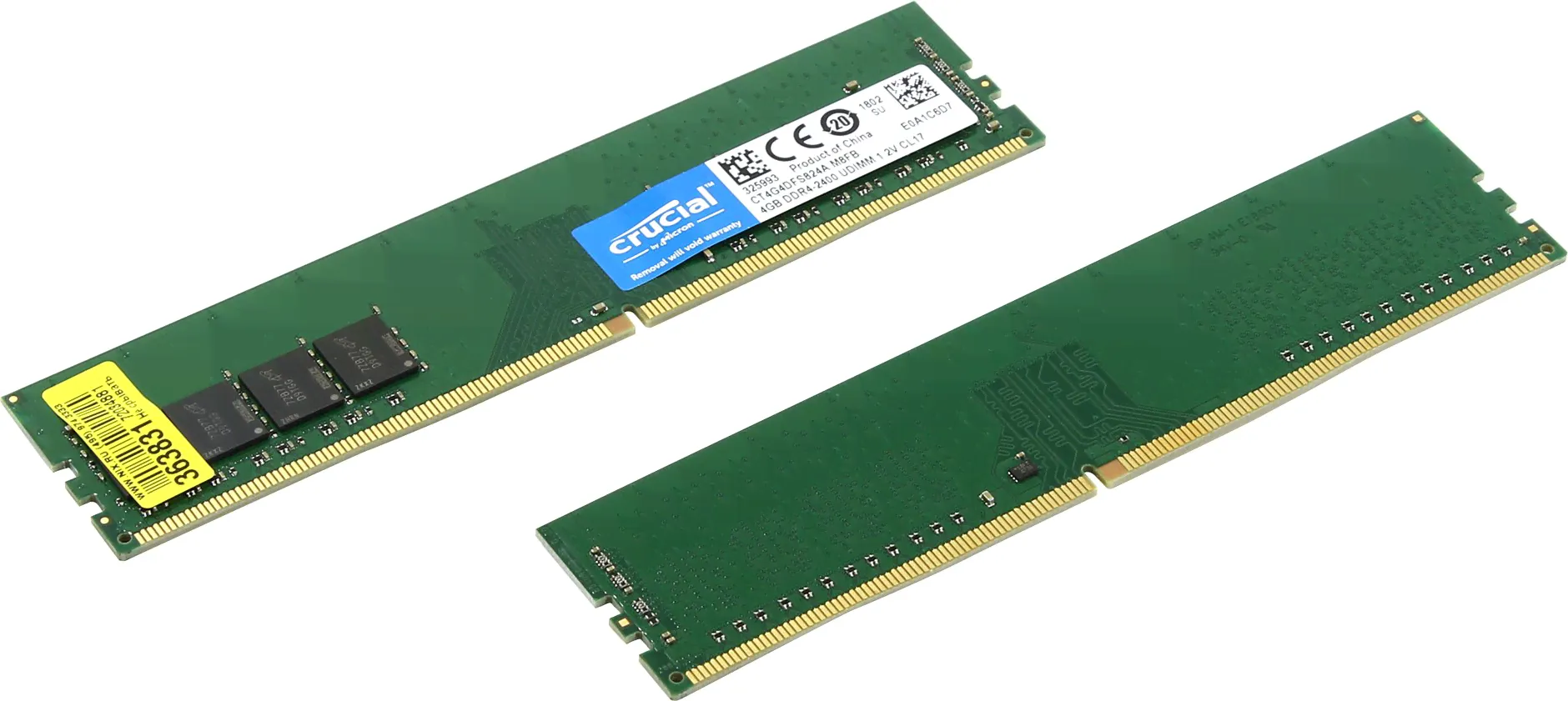 Оперативная память Crucial [CT4G4DFS824A] 4 ГБ
