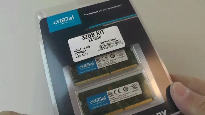Crucial 32GB RAM kit for Dell Latitude