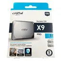 Портативный твердотельный накопитель Crucial X9 Pro 1TB 2TB USB 3.2 Gen2 Type-C (1050 МБ/с), CT1000X9PROSSD9