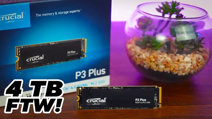 Crucial P3 Plus 4TB m.2 SSD - A Godsend for your Laptop