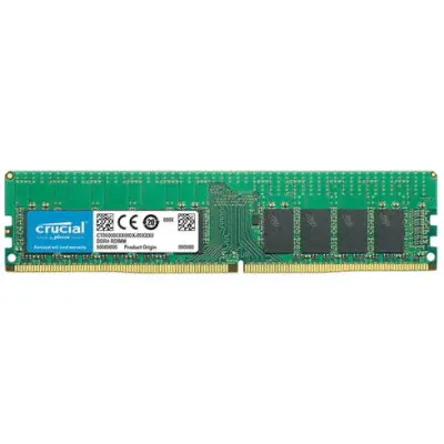 Оперативная память CRUCIAL 16GB DDR4-2666 RDIMM, Registered, ECC, DDR4-2666, 1.2V