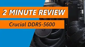 Tested and overclocked - Crucial CT2K16G56C46U5 DDR5-5600 2x16GB Review