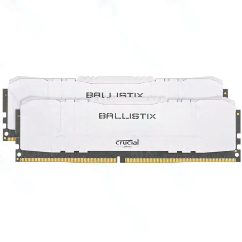 Оперативная память Crucial DDR4 32Gb (2x16Gb) 2666 Mhz pc- 21300 Ballistix White BL2K16G26C16U4W