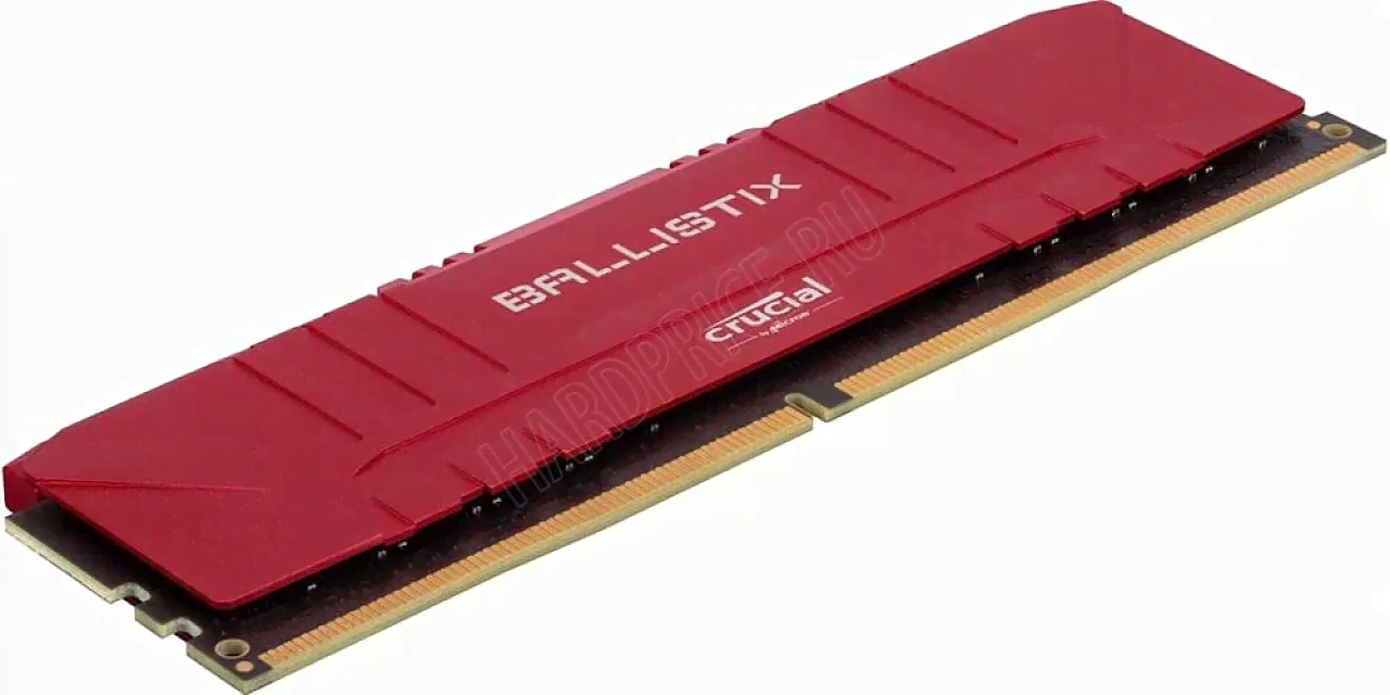 Оперативная память 32Gb 3600MHz Crucial Ballistix Red 2x16Gb KIT CL16 DDR4 (BL2K16G36C16U4R)-2